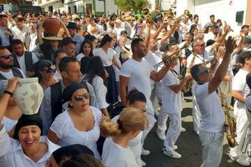 Unas 1.200 personas dan vida a una nueva edición de la Traída del Agua (Foto Francisco Javier Santana y TA)